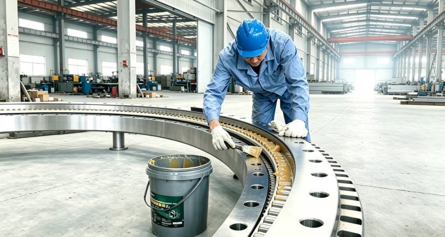 Slewing Bearing Lubrication Core Technical Summary