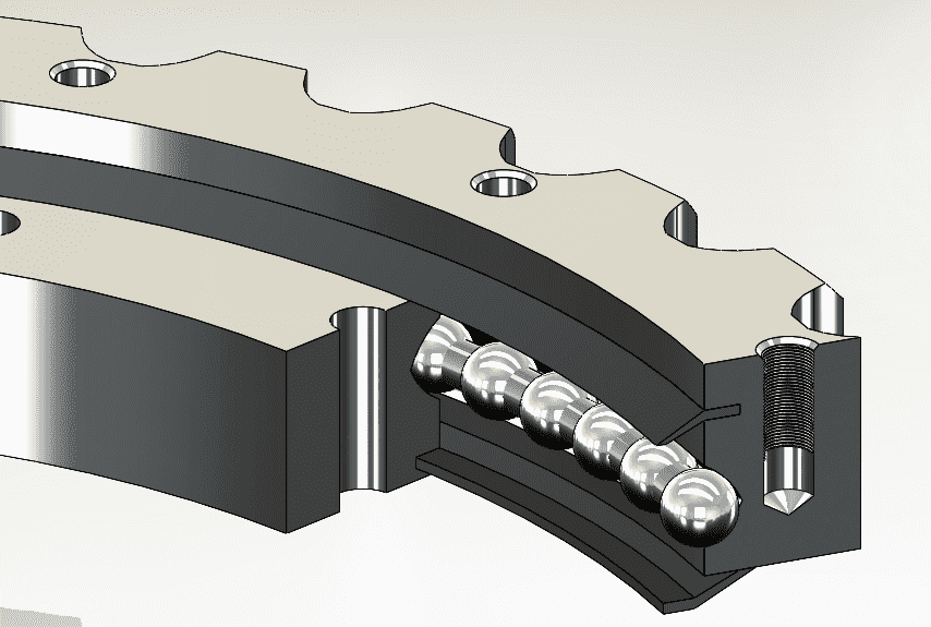 Four Point Contact Ball Slewing Bearing