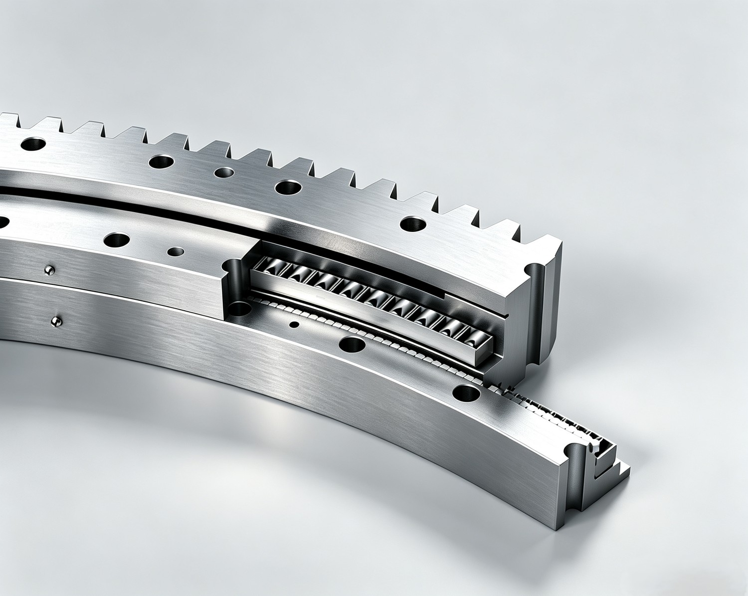 Three-Row Cross Roller Slewing Bearing
